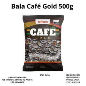 Bala Cafe Gold 50pc 200gr