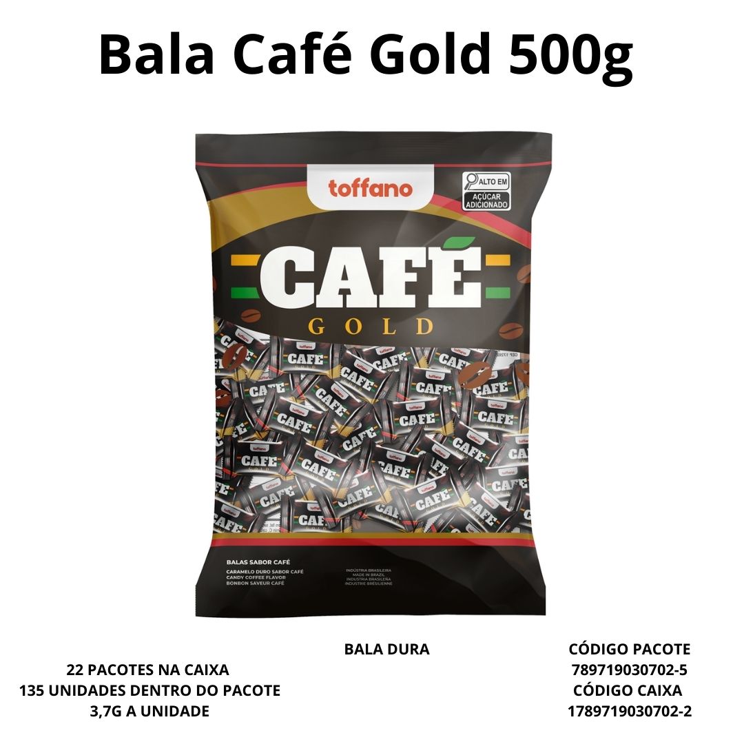 Bala Cafe Gold 50pc 200gr