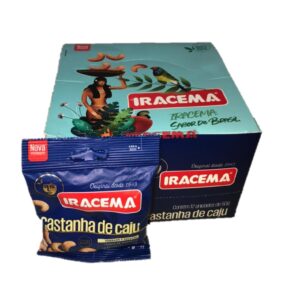 DISPLAY CASTANHA DE CAJU TORRADA E SALGADA DP 600GR