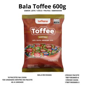 BALA TOFFEE 600GR