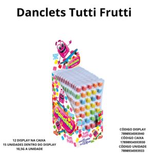 DIPLOKO DANCLETS TUTTI FRUTTI DP157,5GR