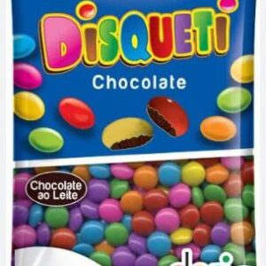 DISQUETI  CHOCOLATE CONFEITADO 500GR