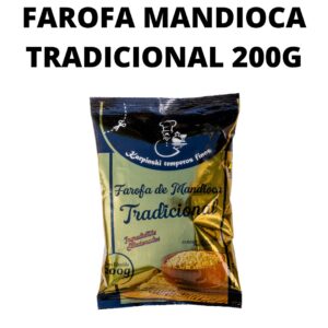 TEMP FAROFA DE MANDIOCA TRADICIONAL 200GR
