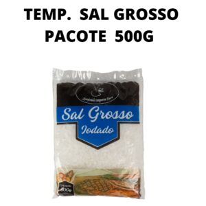 TEMP PACOTE SAL GROSSO PURO 500GR