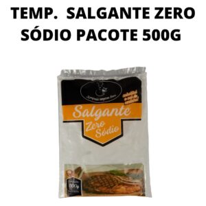 TEMP PACOTE SALGANTE ZERO SODIO 500GR