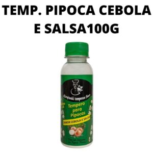 TEMP PARA PIPOCAS SABOR CEBOLA E SALSA 100GR