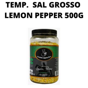 TEMP SAL GROSSO LEMON PEPPER POTE 500GR